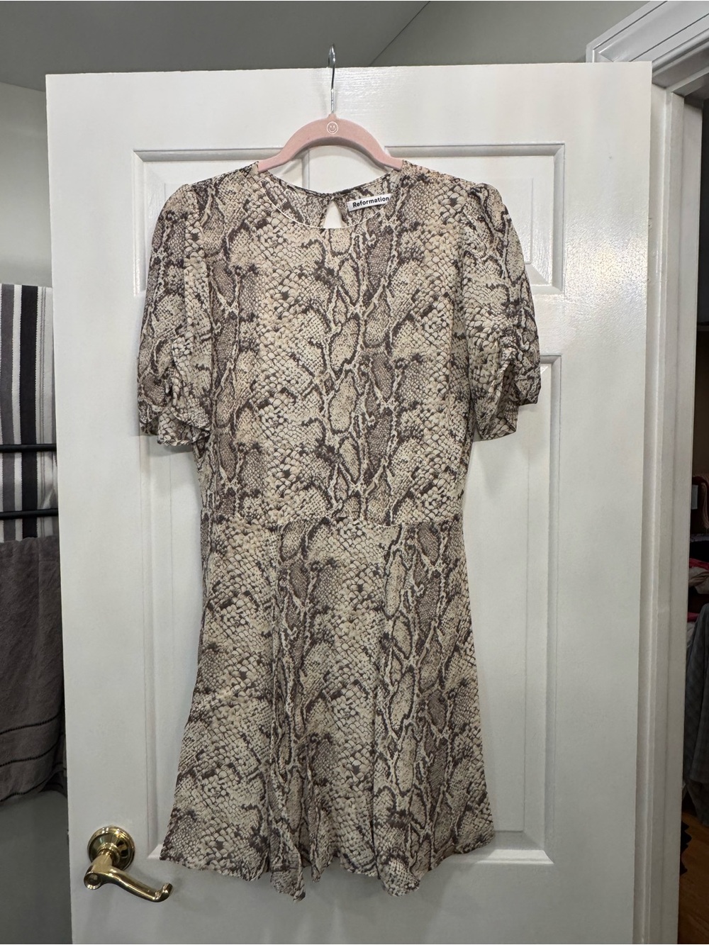 Reformation Gracie Dress in Python